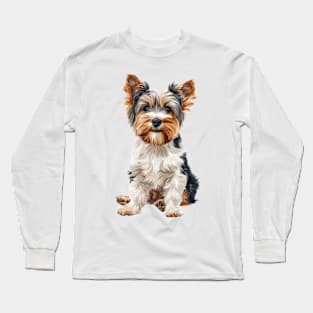 Biewer Terrier Long Sleeve T-Shirt